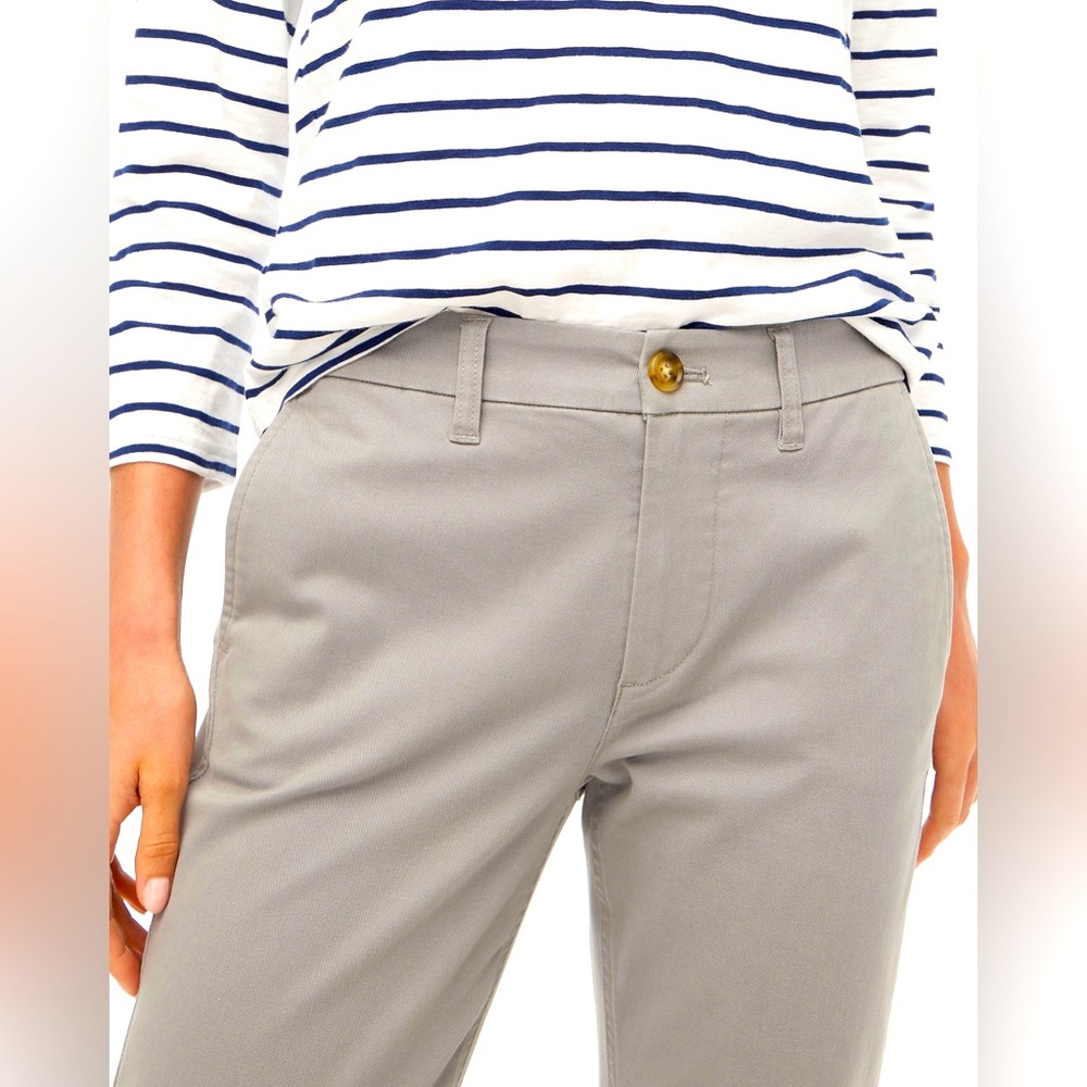 JCrew High Rise Girlfriend Chino